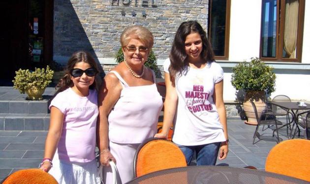 Βέφα Αλεξιάδου: Η συγκινητική ευχή στην εγγονή της για τη γιορτή της, τη μέρα που πέθανε η κόρη της