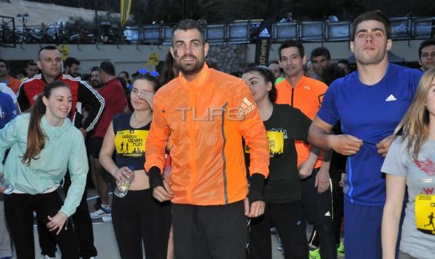 Σ. Χανταμπάκης: Παρουσίασε το πρώτο Open Run στην Αθήνα! Φωτογραφίες