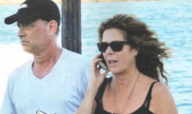 Τom Hanks – Rita Wilson: Απολαμβάνουν τις διακοπές τους στην Αντίπαρο!