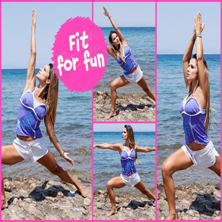 1 | Yoga στην παραλία! Η Σόφη Πασχάλη έχει τις ασκήσεις για να γυμνάζεις χέρια