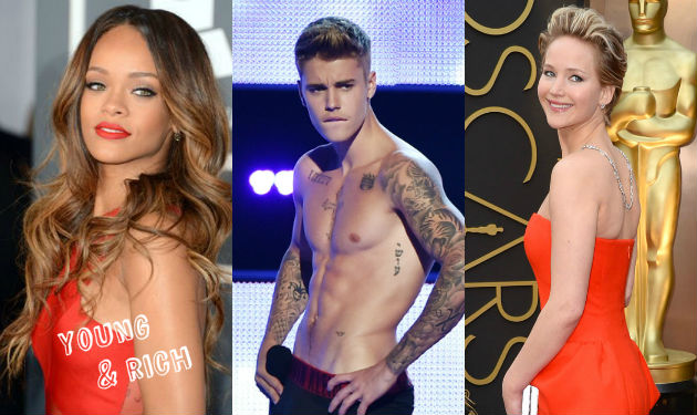 Αυτοί είναι οι πιο πλούσιοι – κάτω των 30 – celebrities του πλανήτη!