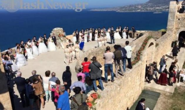 Ο ομαδικός γάμος των Κινέζων στην Κρήτη – Bίντεο