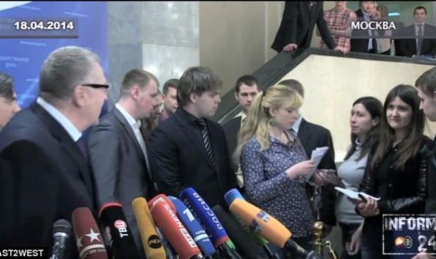 Ο Ζιρινόφσκι ζήτησε από τους βοηθούς του να βιάσουν έγκυο δημοσιογράφο γιατί δεν του άρεσε η ερώτηση!