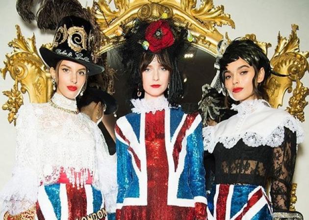 Dolce & Gabbana: Ένα Couture Show εμπνευσμένο από την βρετανική κουλτούρα
