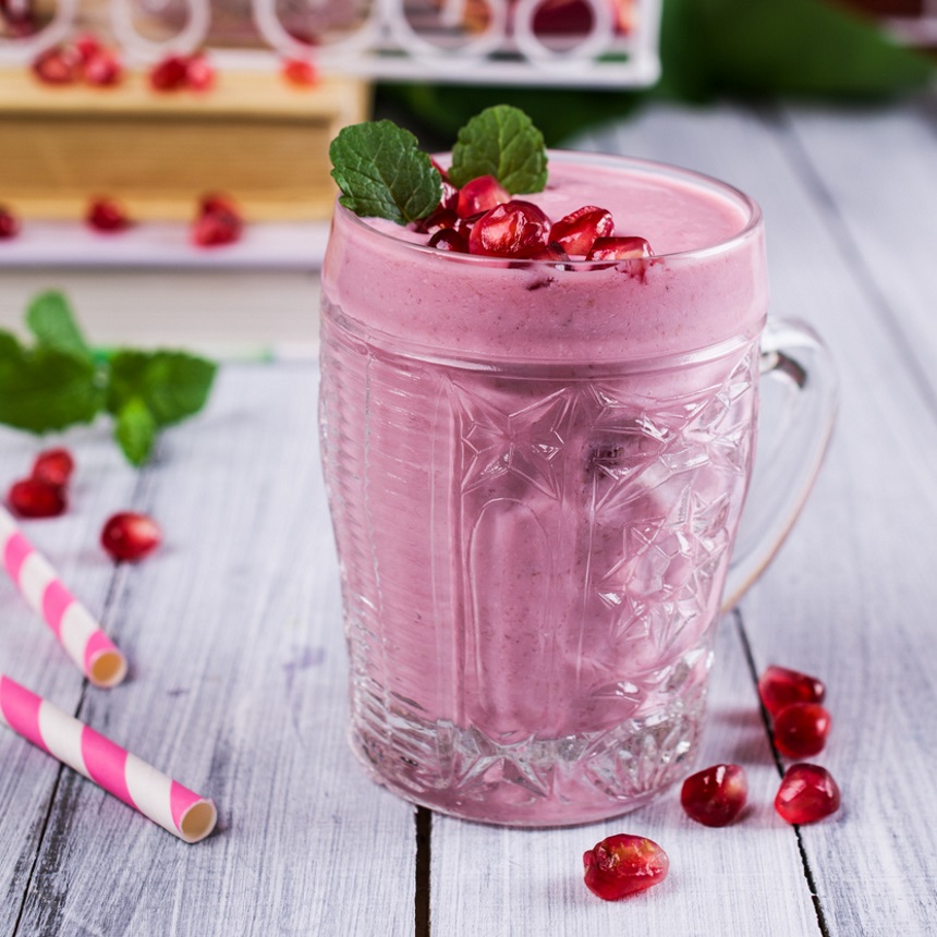 Smoothie με γκρέιπφρουτ και ρόδι