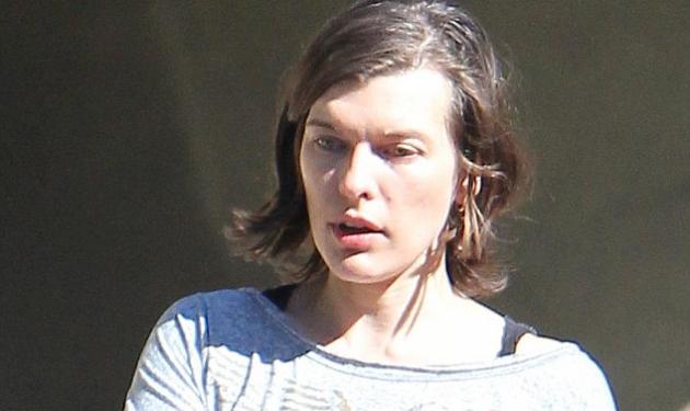 Milla Jovovich: Μιά εμφάνιση που δεν θυμίζει σε τίποτα το λαμπερό μοντέλο!