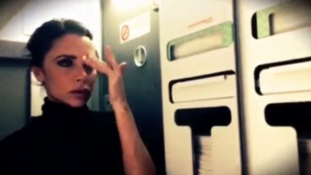 Το beauty routine της Victoria Beckham μέσα στο αεροπλάνο!