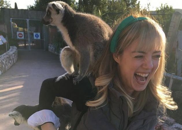 Άντα Λιβιτσάνου: Ξέγνοιαστες στιγμές με τον σύζυγό της στο Αττικό Ζωολογικό Πάρκο!