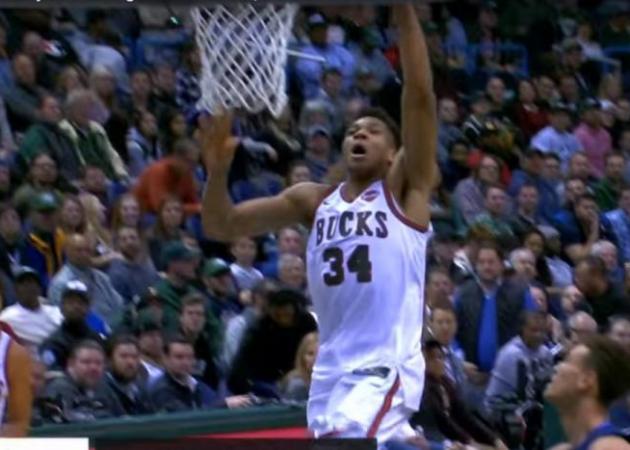 NBA: Top 10 με «ιπτάμενο» Αντετοκούνμπο! Κατεδάφισε την μπασκέτα των Μάβερικς [vid]