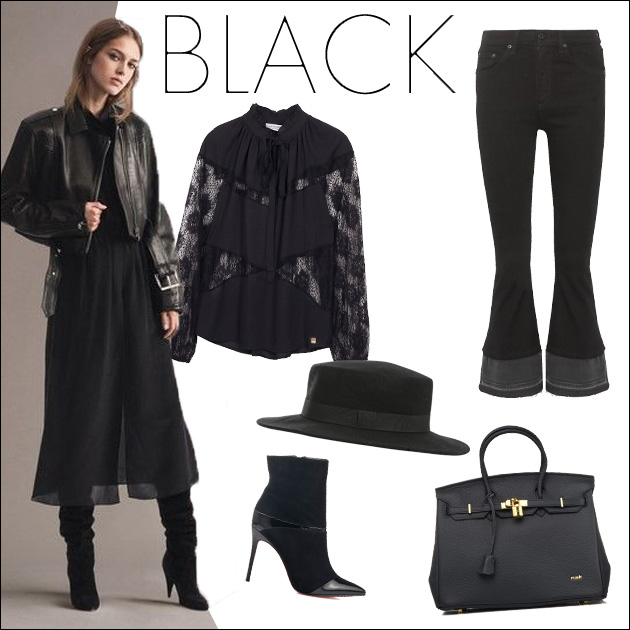 1 | Μαύρα ρούχα και αξεσουάρ!