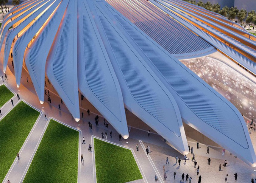 Οι πρώτες εικόνες από το κτίριο του Calatrava για την Expo 2020 Dubai!