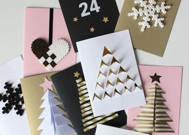Χριστουγεννιάτικο deco: Στόλισε το σπίτι σου με όλες εκείνες τις ευχετήριες κάρτες που έχεις μαζέψει