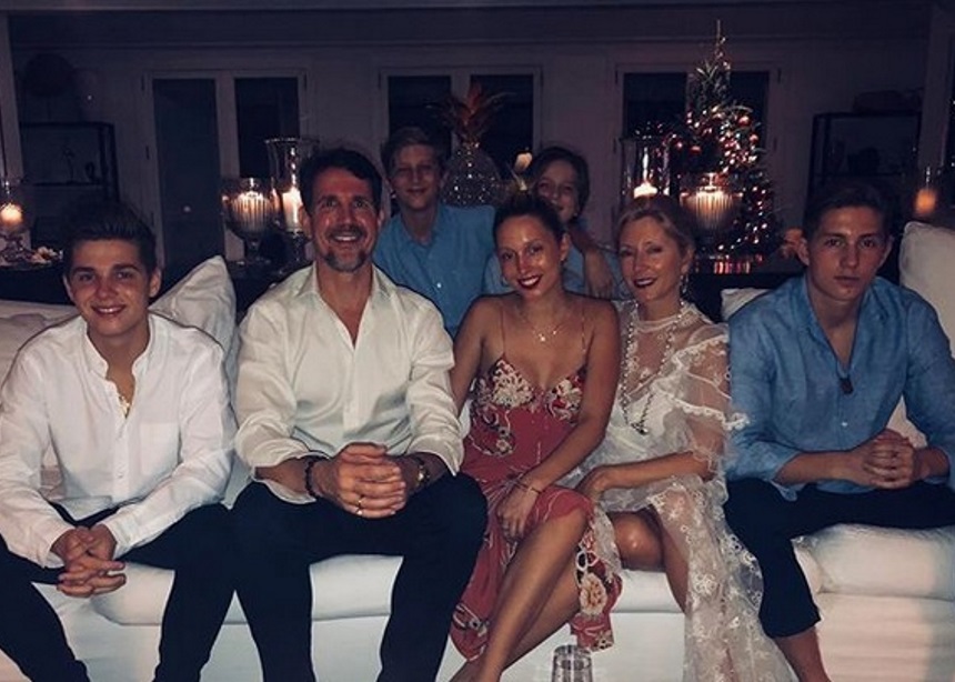 Μαρί Σαντάλ – Παύλος: Χριστούγεννα στις Μπαχάμες [pics]