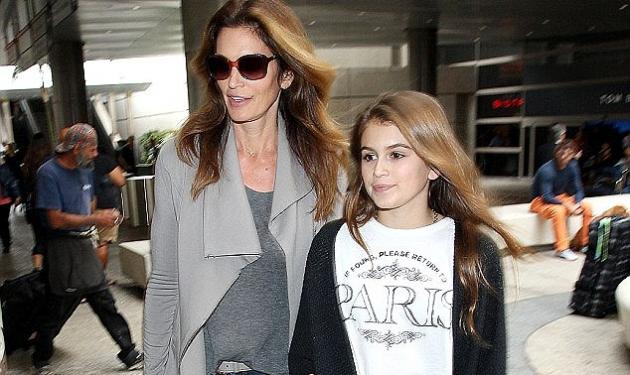 Cindy Crawford: Η 13χρονη κόρη της, στα βήματά της!