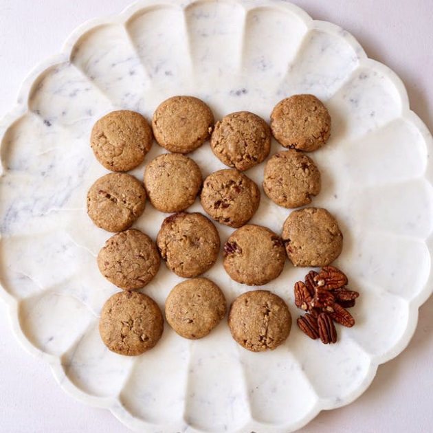 Μπισκότα βουτύρου με pecan