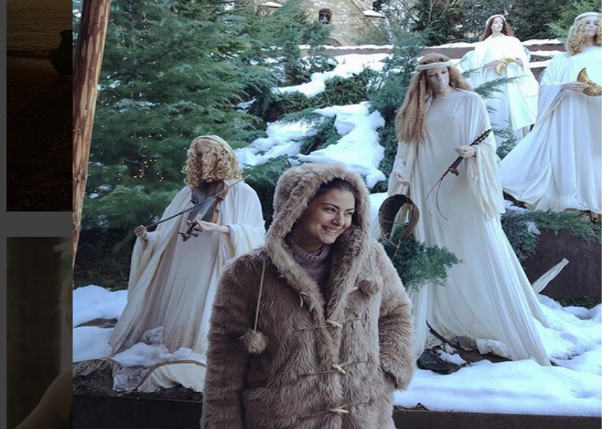 Δέσποινα Καμπούρη: Χριστουγεννιάτικη βόλτα με την κόρη της στην θάλασσα!