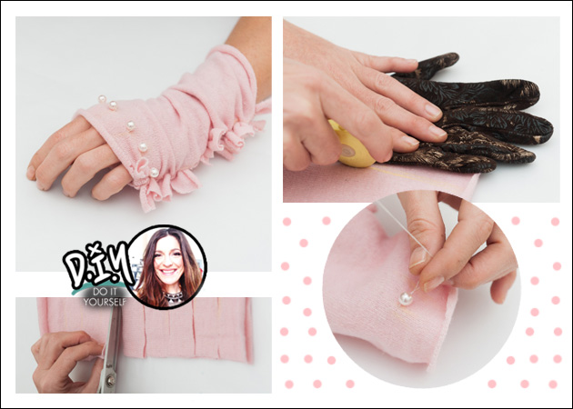 DIY: Πως να φτιάξεις μόνη σου γάντια με πέρλες!