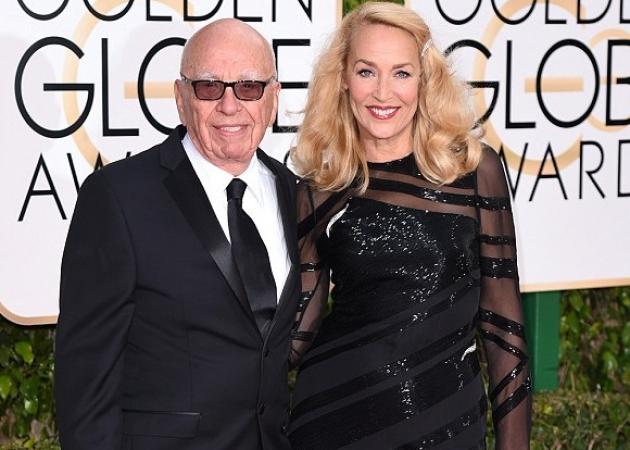 Η Jerry Hall αρραβωνιάστηκε τον 84χρονο δισεκατομμυριούχο Rupert Murdoch