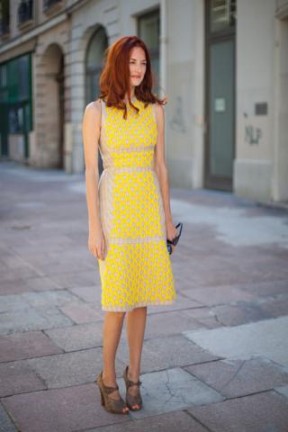 Παρίσι με pencil φόρεμα