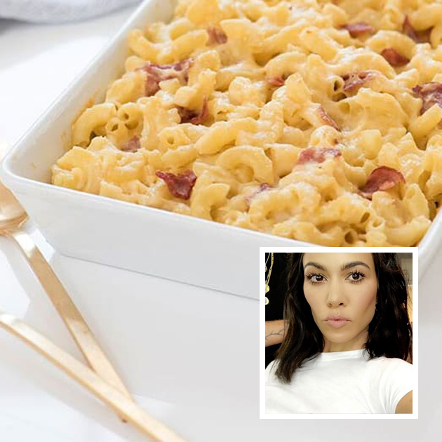 Mac & Cheese με light μπέικον