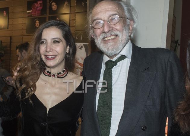 Η Μαρία Ελένη και ο Αλέξανδρος Λυκουρέζος στην επίσημη πρεμιέρα της παράστασης για τη Zωή Λάσκαρη! [pics]