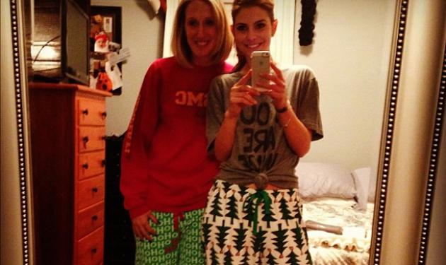 Μ. Μενούνος: Ποζάρει με τις πιτζάμες της, λίγο πριν πάει για ύπνο!