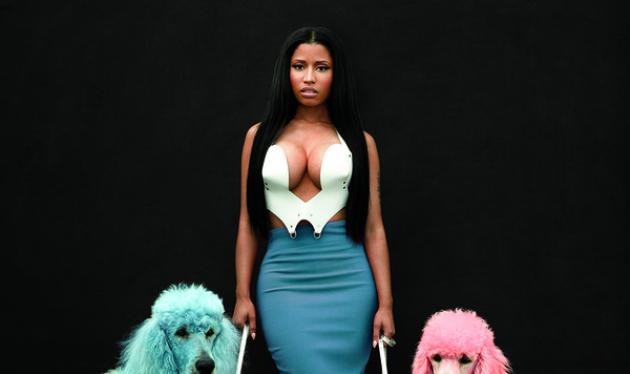 Η Nicki Minaj ποζάρει για εξώφυλλο περιοδικού με δυο υπέροχα σκυλιά αλλά κανείς δεν τα κοιτάει…