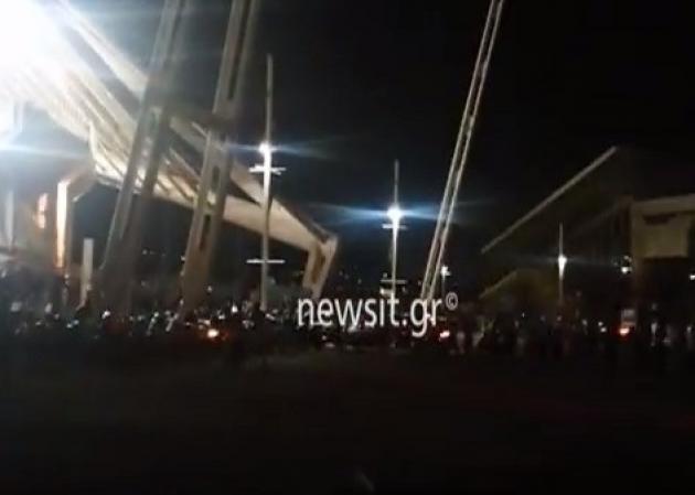 Σοβαρά επεισόδια στο ΟΑΚΑ! Πετροπόλεμος και χημικά