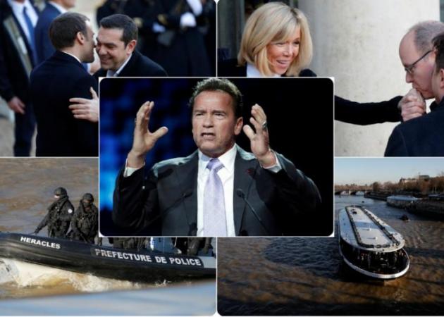 Παρίσι: Ο Μακρόν, ο Τσίπρας και η κρουαζιέρα στον Σηκουάνα! [pics]