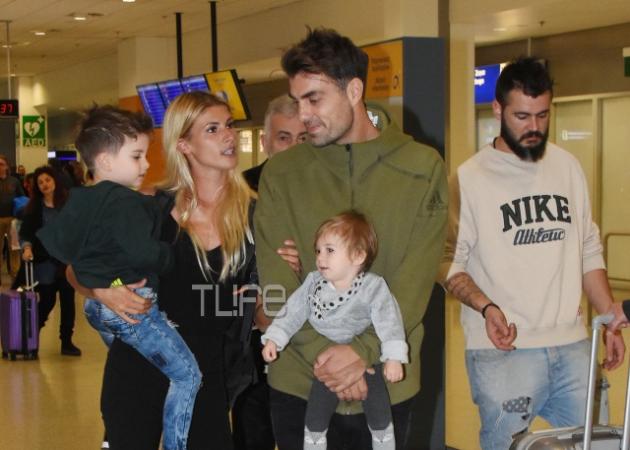 Όλγα Πηλιάκη: Επέστρεψε στην αγκαλιά του Στέλιου Χανταμπάκη και των παιδιών της! [pics]