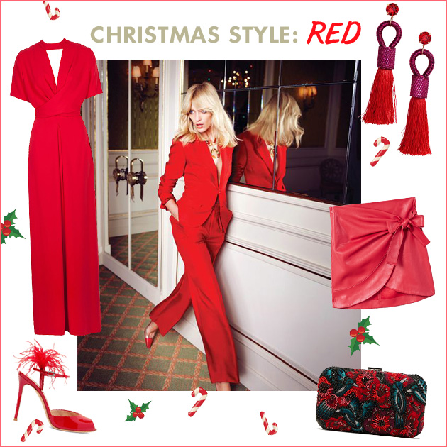 1 | Κόκκινα ρούχα και αξεσουάρ για τις γιορτές!