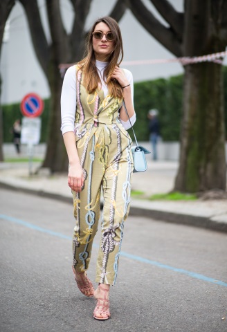 Μιλάνο με jumpsuit