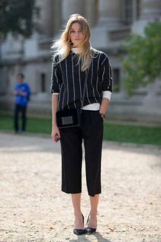 Παρίσι με cropped pants!