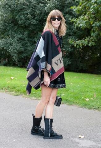 Λονδίνο με blanket scarf