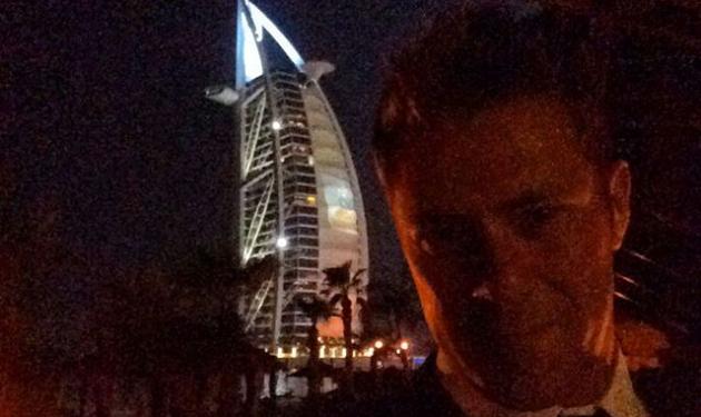 Χρήστος Χολίδης: Όμορφες νύχτες στο Ντουμπάι! Φωτογραφίες