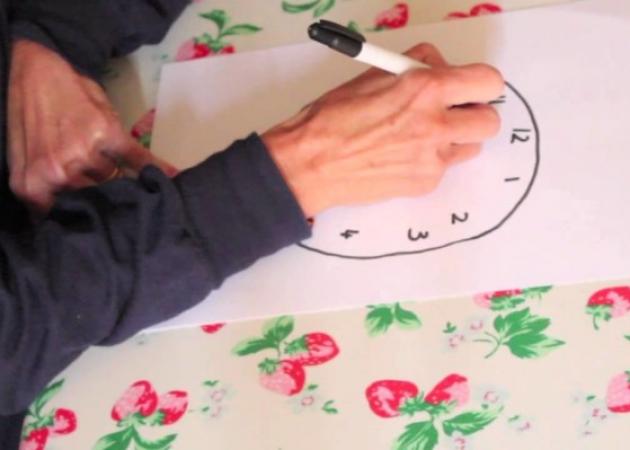 Γνωστική εξασθένηση: Το τεστ με το ζωγραφισμένο ρολόι – Πώς να το κάνεις [vids]