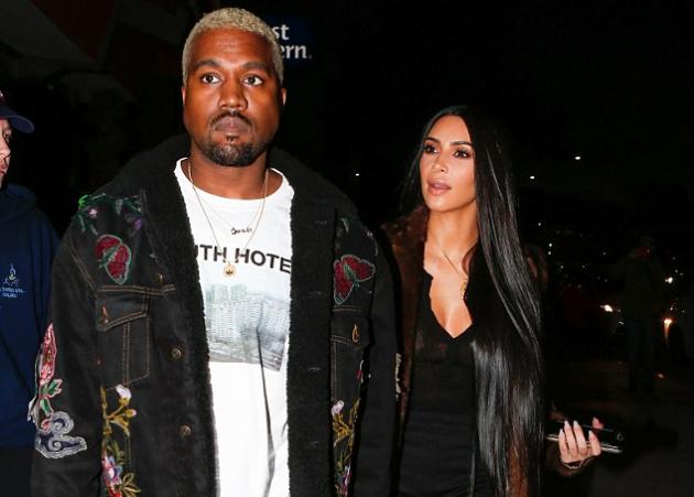 Kim Kardashian: Mε μακριά γούνα σε ρομαντική έξοδο με τον Kanye West