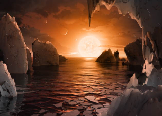 NASA: Το doodle της Google αφιερωμένο στην ανακάλυψη των 7 πλανητών με συνθήκες για ζωή!