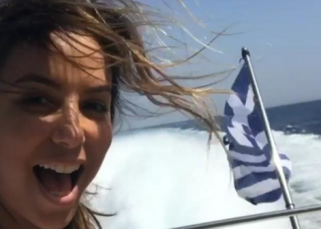 Eva Longoria: Στην Ελλάδα για διακοπές η διάσημη ηθοποιός! [pics,vids]