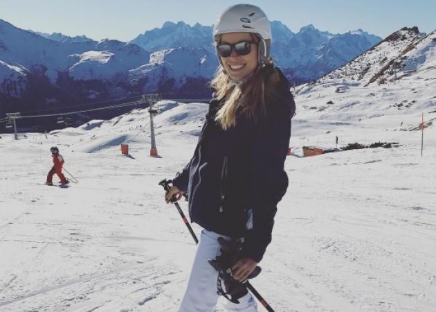 Μαριέττα Χρουσαλά: Για σκι στην Ελβετία! [pics]