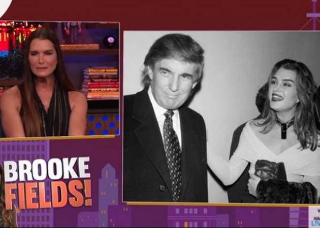 Brooke Shields: Ο Τραμπ έβαλε λυτούς και δεμένους για ένα ραντεβού μαζί της [vid]