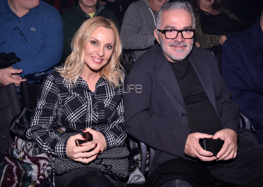 Πέγκυ Ζήνα – Γιώργος Λύρας: θεατρική βραδιά για το ζευγάρι [pics]