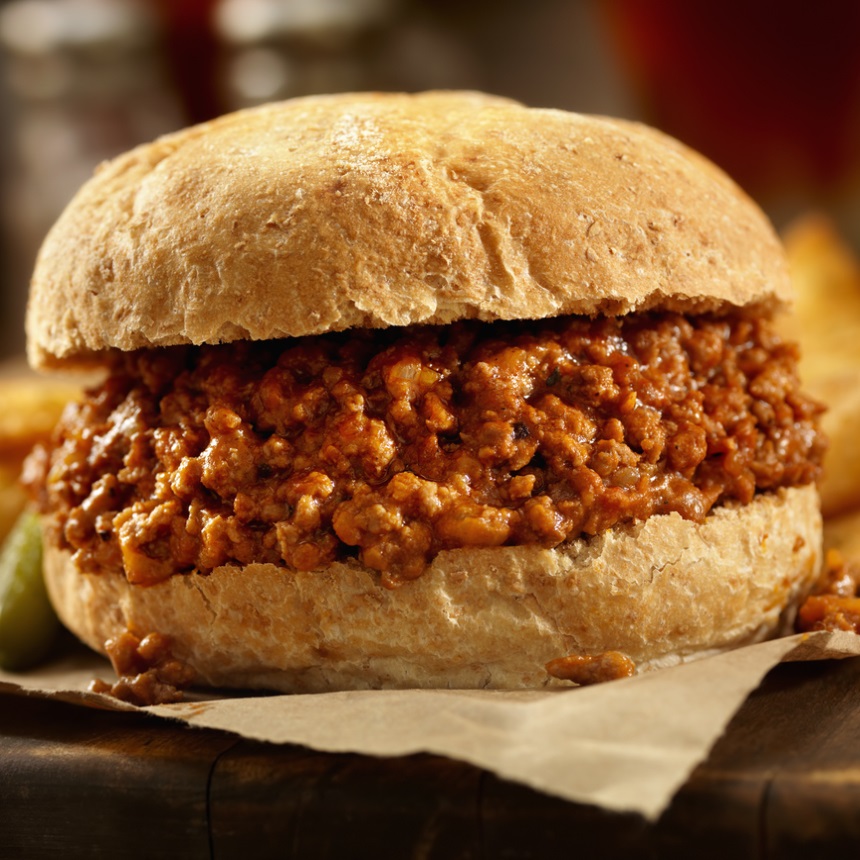 Ελαφριά Sloppy Joes με μοσχαρίσιο κιμά