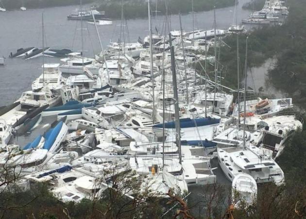 Κυκλώνας Irma: Όπως Κόλαση! Καταστράφηκε ο Άγιος Μαρτίνος – Τουλάχιστον 6 νεκροί