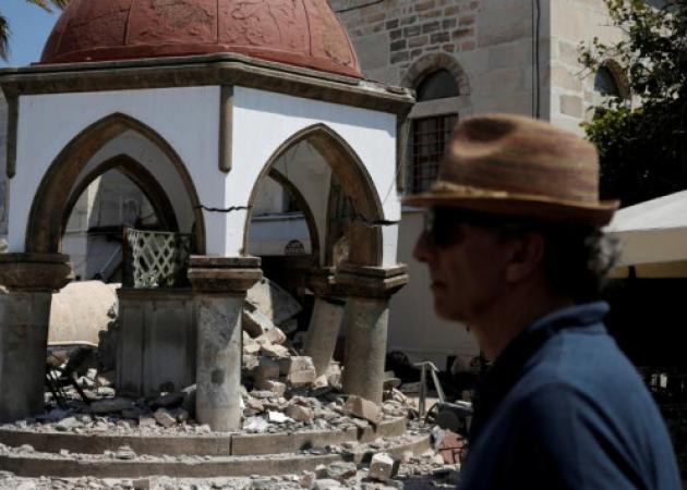 Σεισμός στην Κω Live – Νέος ισχυρός μετασεισμός – Μάχη για να “ανοίξει” το λιμάνι