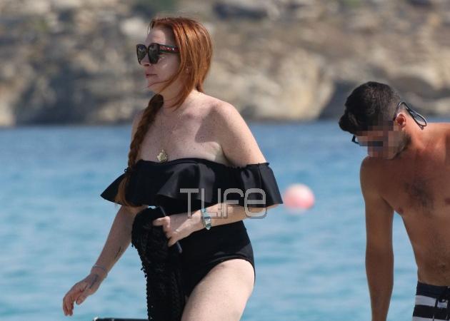 Lindsay Lohan: Στην Μύκονο για άλλη μια φορά η χολιγουντιανή σταρ! Φωτογραφίες