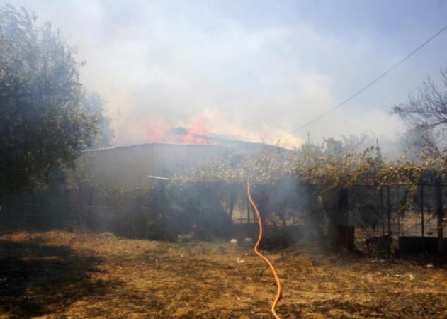 Μεγάλη φωτιά κατακαίει τα Μέγαρα: Συναγερμός στην Πυροσβεστική – Υπάρχουν σπίτια κοντά