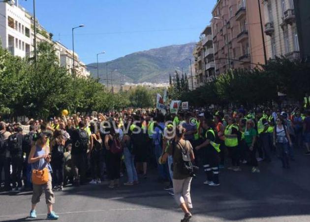 Πορεία στο Μαξίμου και στη Βουλή κάνουν οι μεταλλωρύχοι – Ποιοι δρόμοι είναι κλειστοί