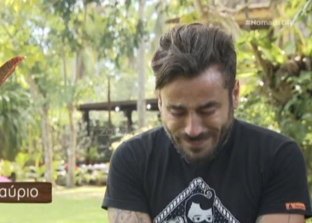 Καταρρέει με λυγμούς ο Γιώργος Μαυρίδης! [vid]