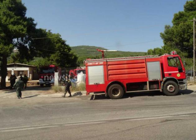 Μεγάλη φωτιά σε εργοστάσιο στα Οινόφυτα! Τουλάχιστον 2 τραυματίες